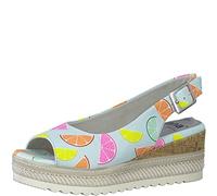 Jana 8-29660-20, Scarpe décolleté Donna, Blu ( LEMON MULTI ), 38 EU Larga