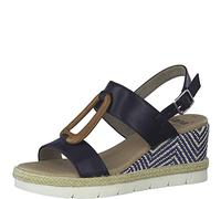 Jana 8-8-28371-20, Sandali con tacco Donna, Blu (Blu Navy), 37 EU Larga
