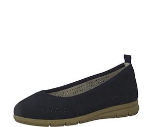 Jana 8-82101-20, Ballerine Donna, Blu ( NAVY ), 39 EU Larga