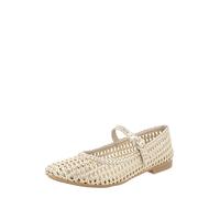 JANA Ballerina con cinturino giallo chiaro / argento Donna JANA 41