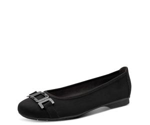 Jana Ballerine da Donna arrotondate vegane, Nero (Black), 40 EU
