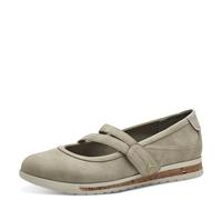 Jana Ballerine da Donna con Chiusura a Strappo vegane, Marrone (Taupe), 37 EU