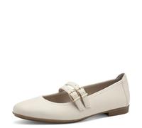 Jana Ballerine da Donna con Cinturino vegane, Beige (Beige), 40 EU