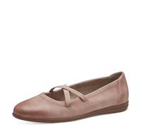 Jana ballerine da donna con cinturino vegane, Rosa (Old Rose), 38 EU
