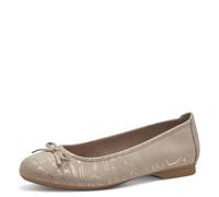 Jana Ballerine da Donna con Fiocco vegane, Beige (Beige Print), 42 EU