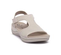 Jana Damen Keilsandale Vegan, Sandali con Zeppa Donna, Beige, 37 EU
