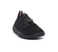 Jana Damen Sneaker Vegan Waschbar Soft Sense, Scarpe da Ginnastica Donna, Nero, 39 EU