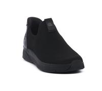Jana Damen Sneaker Slip On Vegan 8-24768-46, Scarpe da Ginnastica Donna, Nero, 41 EU