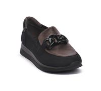 JANA BLK PEWTER mocassino Donna 36
