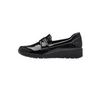 Jana Ciabatte da Donna 8-24666-43, Mocassino, Black Patent, 41 EU Larga