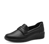Jana Ciabatte da Donna 8-24666-43, Mocassino, Nappa Nera, 38 EU Larga