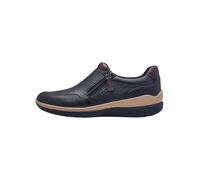 Jana Ciabatte da Donna 8-24770-43, Mocassino, Blu Scuro, 38 EU Larga