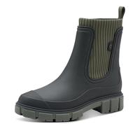 Jana Coshy Damen Rubberboot Vegan, Stivali alla Moda Donna, Nero, 39 EU