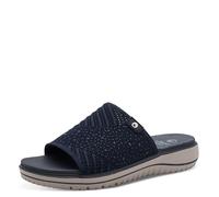 Jana Coshy Mule Flat 8-27264-46, Sandali Bassi Donna, Blu Navy, 37 EU