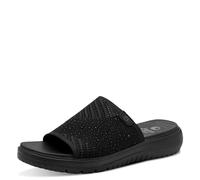 Jana Coshy Mule Flat 8-27264-46, Sandali Bassi Donna, Nero, 38 EU