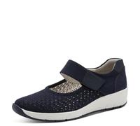 Jana Damen Ballerina Strap Vegan 8-24664-42, Donna, Blu Navy, 41 EU