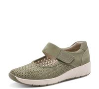 Jana Damen Ballerina Strap Vegan 8-24664-42, Donna, Oliva, 39 EU