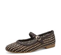 Jana Damen Ballerina Strap Vegan, Donna