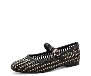 Jana Damen Ballerina Strap Vegan, Donna