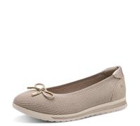 Jana Damen Ballerina Vegan 8-22170-46, Donna, Beige Oro, 37 EU