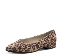 Jana Damen Ballerina Vegan 8-22174-42, Donna, Leopardo, 36 EU