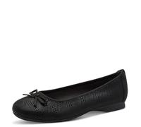 Jana Damen Ballerina Vegan, Donna, Struttura Nera, 39 EU