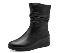 Jana Damen Boot Flat, Stivali alla Moda Donna, Nero, 37 EU