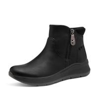 Jana Damen Boot Flat Vegan, Stivali alla Moda Donna, Nero, 42 EU