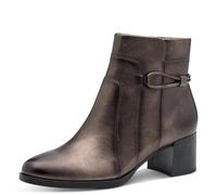 Jana Damen Boot Heel Vegan, Stivali alla Moda Donna, Bronzo, 38 EU