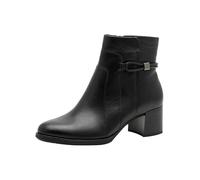 Jana Damen Boot Heel Vegan, Stivali alla Moda Donna, Nero, 39 EU