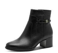 Jana Damen Boot Heel Vegan, Stivali alla Moda Donna, Nero, 40 EU
