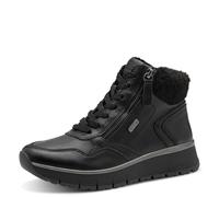 Jana Damen Lace Boot Flat Tex + Vegan, Stivali alla Moda Donna, Nero, 41 EU