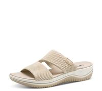 Jana Damen Pantolette Vegan Waschbar, Sandali Donna, Beige Oro, 40 EU