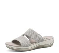 Jana Damen Pantolette Vegan Waschbar, Sandali Donna, Grigio Chiaro, 39 EU
