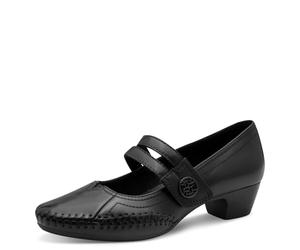 Jana Damen Pump with Strap 8-22700-46, Scarpe décolleté Donna, Nero, 42 EU