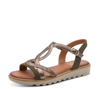 Jana Damen Sandal Flat Vegan, Bassi Donna