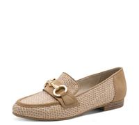 Jana Damen Slipper Vegan 8-24265-44, Mocassino Donna, Lt Natural, 41 EU
