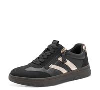 Jana Damen Sneaker Laced Vegan, Scarpe da Ginnastica Donna, Pettine Nero, 40 EU