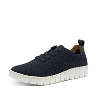 Jana Damen Sneaker Low Vegan 8-23650-46, Scarpe da Ginnastica Donna, Blu Navy, 38 EU