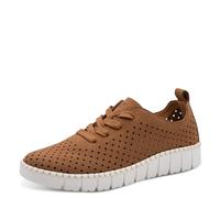 Jana Damen Sneaker Low Vegan 8-23650-46, Scarpe da Ginnastica Donna, Cognac, 37 EU