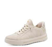 Jana Damen Sneaker Low Vegan 8-23764-45, Scarpe da Ginnastica Donna, Beige, 41 EU