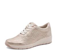 Jana Damen Sneaker Low Vegan 8-23766-46, Scarpe da Ginnastica Donna, Oro Rosa, 40 EU