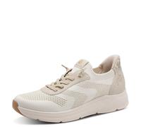 Jana Damen Sneaker Low Vegan 8-23777-46, Scarpe da Ginnastica Donna, Beige Oro, 37 EU