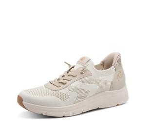 Jana Damen Sneaker Low Vegan 8-23777-46, Scarpe da Ginnastica Donna, Beige Oro, 38 EU