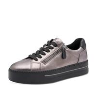 Jana Damen Sneaker Low Vegan, Scarpe da Ginnastica Donna, Pewter Black, 39 EU