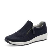Jana Damen Sneaker Slip On Vegan 8-24765-46, Scarpe da Ginnastica Donna, Blu Navy, 39 EU