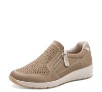 Jana Damen Sneaker Slip On Vegan 8-24765-46, Scarpe da Ginnastica Donna, Talpa, 37 EU