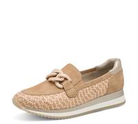 Jana Damen Sneaker Slip On Vegan 8-24766-42, Scarpe da Ginnastica Donna, Lt Natural, 41 EU