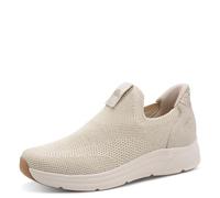 Jana Damen Sneaker Slip On Vegan 8-24768-46, Scarpe da Ginnastica Donna, Beige Oro, 41 EU