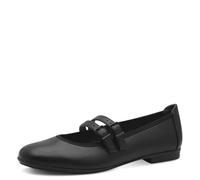 Jana Damen Vegan Komfort, Ballerine Donna, Nero, 38 EU